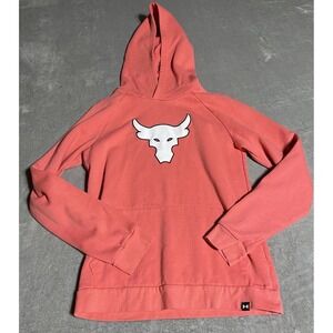 Under Armour Project Rock Hoodie Youth  XL‎ Pullover Activewear Hooded